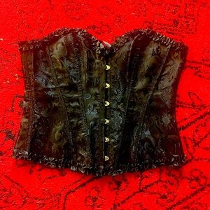 Lacey Black Corset